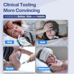 Boncare Fast Oral and Rectal Thermometer with Alarm