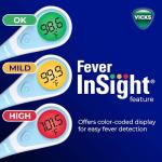 Vicks ComfortFlex Digital Thermometer - Fast & Accurate Reading