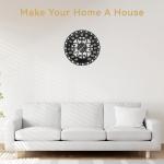 Lily's Home Wall Dial Thermometer for Indoors/Outdoors