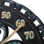 Lily's Home Wall Dial Thermometer for Indoors/Outdoors