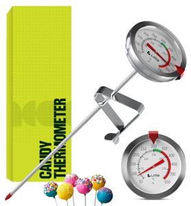 Candy Thermometer with Pot Clip for Frying