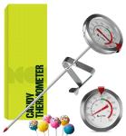 Candy Thermometer with Pot Clip for Frying