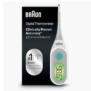 Braun Digital Thermometer with Fever Guidance for All