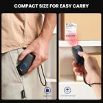 Eyoyo Mini 1D Bluetooth Barcode Scanner, 3-in-1