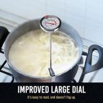 Candy Thermometer with Pot Clip for Frying