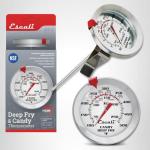 Escali AHC1 Stainless Steel Candy Thermometer with Clip