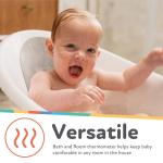 Nuby Penguin Digital Bath and Room Thermometer