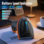 Compact Wireless and Wired Barcode Scanner D5100