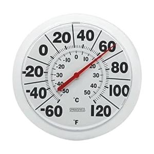 Springfield Wireless Indoor Outdoor Dial Thermometer