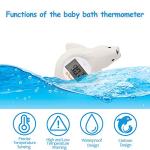 Doli Seal Shape Baby Bath Thermometer, LCD