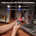 Eyoyo Mini 1D Bluetooth Barcode Scanner, 3-in-1