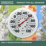 Springfield Wireless Indoor Outdoor Dial Thermometer