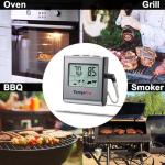 TempPro TP16 Digital Cooking Meat Thermometer with Timer