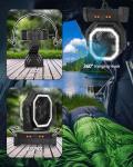 ADUST Portable Camping Fan with LED Light