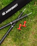 Heavy Duty Adjustable Tarp Poles Set of 2