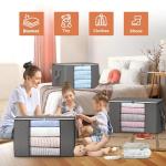 Large Foldable Storage Bags for Clothes and Toys