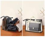 Peohud 12 Pack Clear Handbag Storage Bags