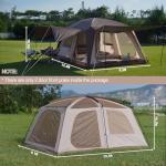 Vidalido 8-10 Person Waterproof Family Camping Tent