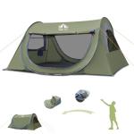Night Cat Instant Waterproof 2-Person Camping Tent