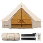 Canvas Bell Tent for Year-Round Camping and Glamping