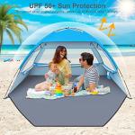 Gorich Portable Beach Tent for Up to 10 People