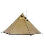 Lightweight 4-Person Tipi Tent with Stove Jack