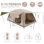 Vidalido 8-10 Person Waterproof Family Camping Tent
