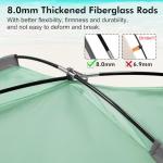 WhiteFang Portable Beach Tent for 3 People