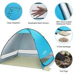 G4Free Large Pop Up Beach Tent for 3-4