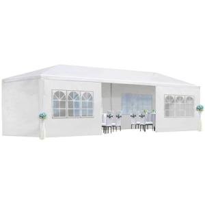 10x30 FT Pop Up Canopy Tent with Sidewalls