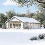 Aoxun 20x40 Waterproof Party Tent with Sidewalls