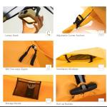 BISINNA 4 Season 2-Person Backpacking Tent