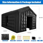 AKSPORT Inflatable Nightclub Party Tent for Adults