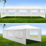10x30 FT Pop Up Canopy Tent with Sidewalls