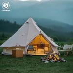 Canvas Bell Tent for Year-Round Camping and Glamping