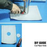 Lightweight 4-Person Tipi Tent with Stove Jack