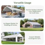 Aoxun 20x40 Waterproof Party Tent with Sidewalls