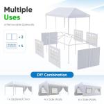 Quictent 10x20 Party Canopy Tent with Sidewalls