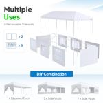 Quictent 10x30 Party Tent with Removable Sidewalls