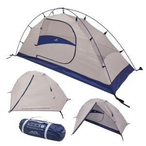 ALPS Mountaineering Lynx 1-Person Tent – Lightweight, Easy Setup, Waterproof, Freestanding Backpacking Tent with Durable Aluminum Poles and Ample Ventilation