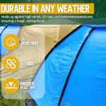 Tent Repair Glue Seam Sealer, Waterproof & Flexible Sealant Adhesive for Tent, Sleeping Pads, Awning & Groundsheet Repair and Outdoor Fabric, Works on Nylon, Canvas and Vinyl - 60ml / 2.12oz
