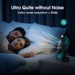 ONLYNEW Portable Fan Rechargeable, 20000mAh Cordless Battery Powered Fan with LED Lantern, USB C Battery Operated for Travel Bedroom Home Camping Tent Office Beach Desk Fishing Table