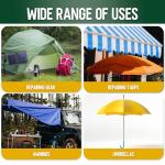 Tent Repair Glue Seam Sealer, Waterproof & Flexible Sealant Adhesive for Tent, Sleeping Pads, Awning & Groundsheet Repair and Outdoor Fabric, Works on Nylon, Canvas and Vinyl - 60ml / 2.12oz