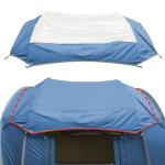 Transparent Tent Tarp Replacement for Ayamaya 4 Person Pop up Tent,Clear Part of Camping Rain Tarp Over Tent 3.7 * 3.4ft,Wide Field of View in Rainy Days/Moonlit Night/Stargazing/Beach/Camping