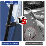 6-Person Waterproof Family Camping Tent - Easy Setup