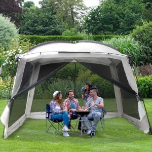 Thinlute 12' x 12' Screen Tent for Camping