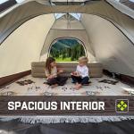 Happy Travel Instant Pop-Up Camping Tent for 1-4 People