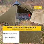 LANSHAN Ultralight 3-Season Waterproof Backpacking Tent