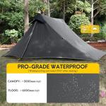 LANSHAN Ultralight 2-Person Waterproof Backpacking Tent