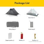 LANSHAN Ultralight 2-Person Waterproof Backpacking Tent